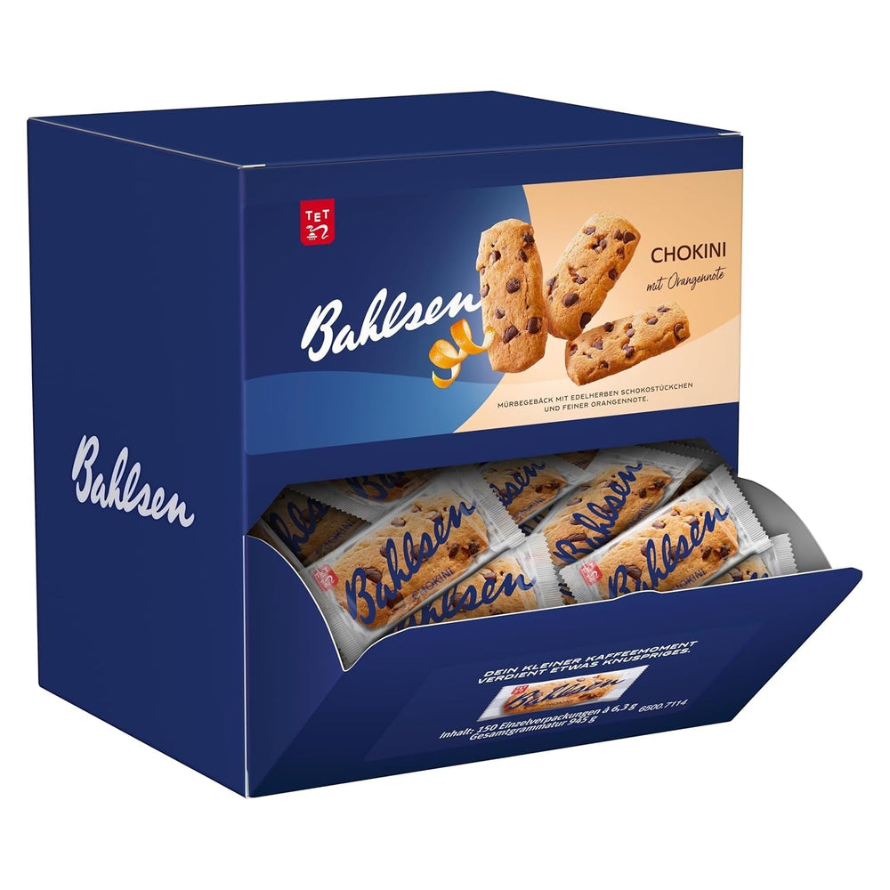 Bahlsen Sweet Trio - Prezentare de tejghea - Amestec cu clasicele Deloba, Chocolate, Hit și Chokini (1 x 988 g)