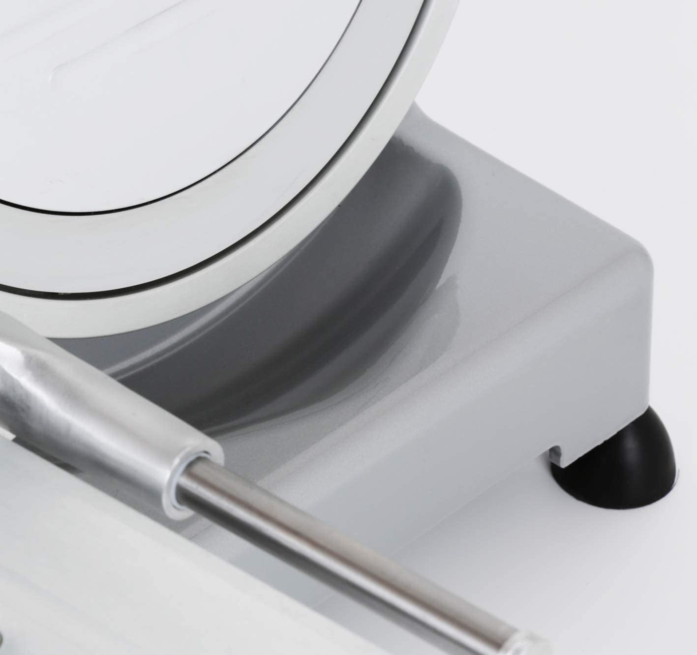 90018 Luxury 22 GS, affettatrice elettrica, alluminio, argento/nero Affettatrici e Affettatrici Naty Shop