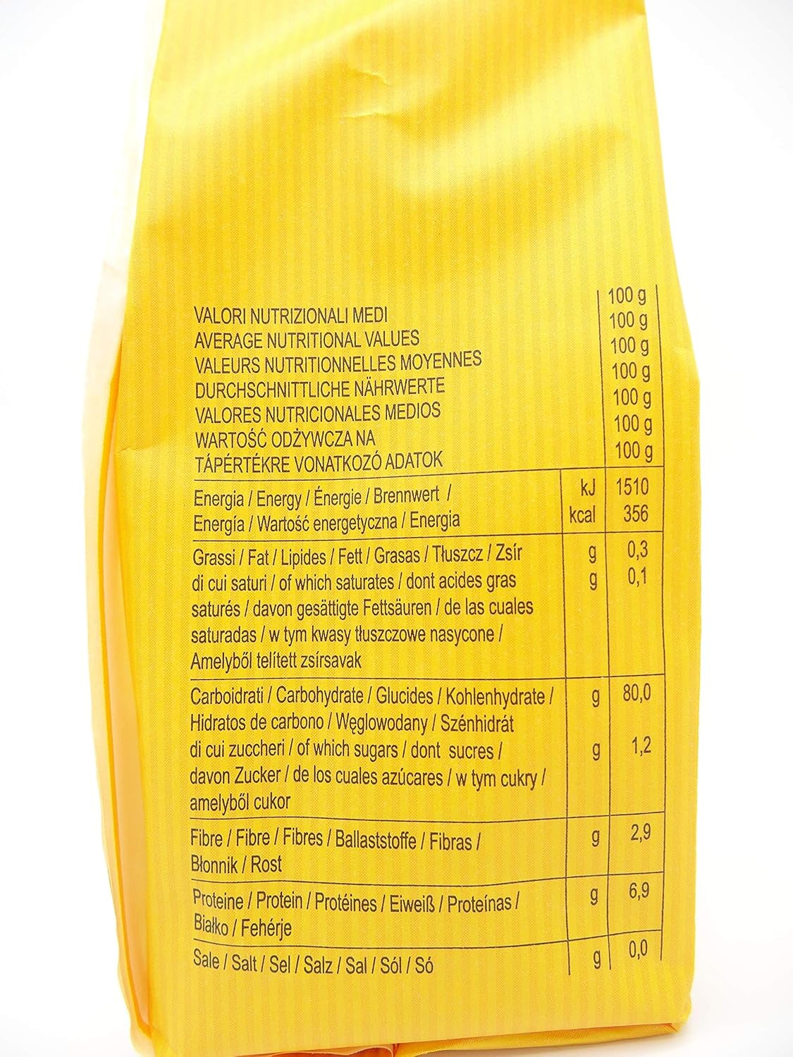 Pasta stella Dialsi, pasta di mais e riso senza glutine, cotta al bronzo, ingredienti 100% italiani, senza additivi, cuoce in 8-9 minuti, confezione da 300g