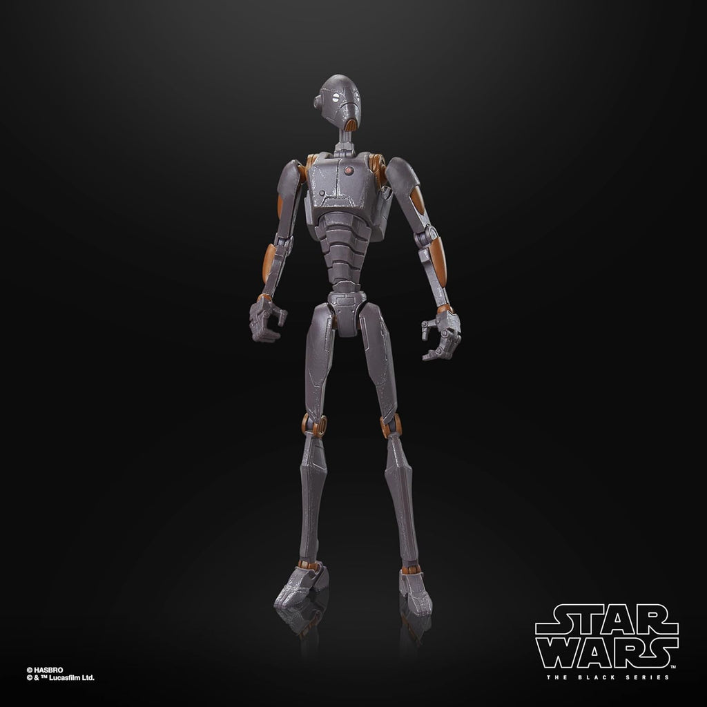 Star Wars Seria Neagră Commander Droid, Star Wars: Războiul Clonelor Premium colecționabil Figura de acțiune (15 Cm) Action figures Naty Shop