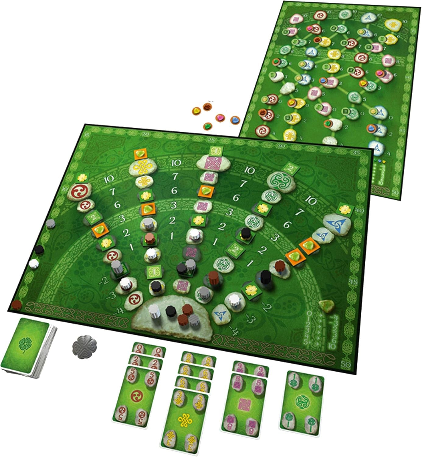 KOSMOS 691783 Gioco Keltis con espansione Keltis, classico gioco da tavolo, gioco per famiglie per 2-4 giocatori dai 10 anni in su, gioco di società per bambini e adulti, gioco dell'anno 2008