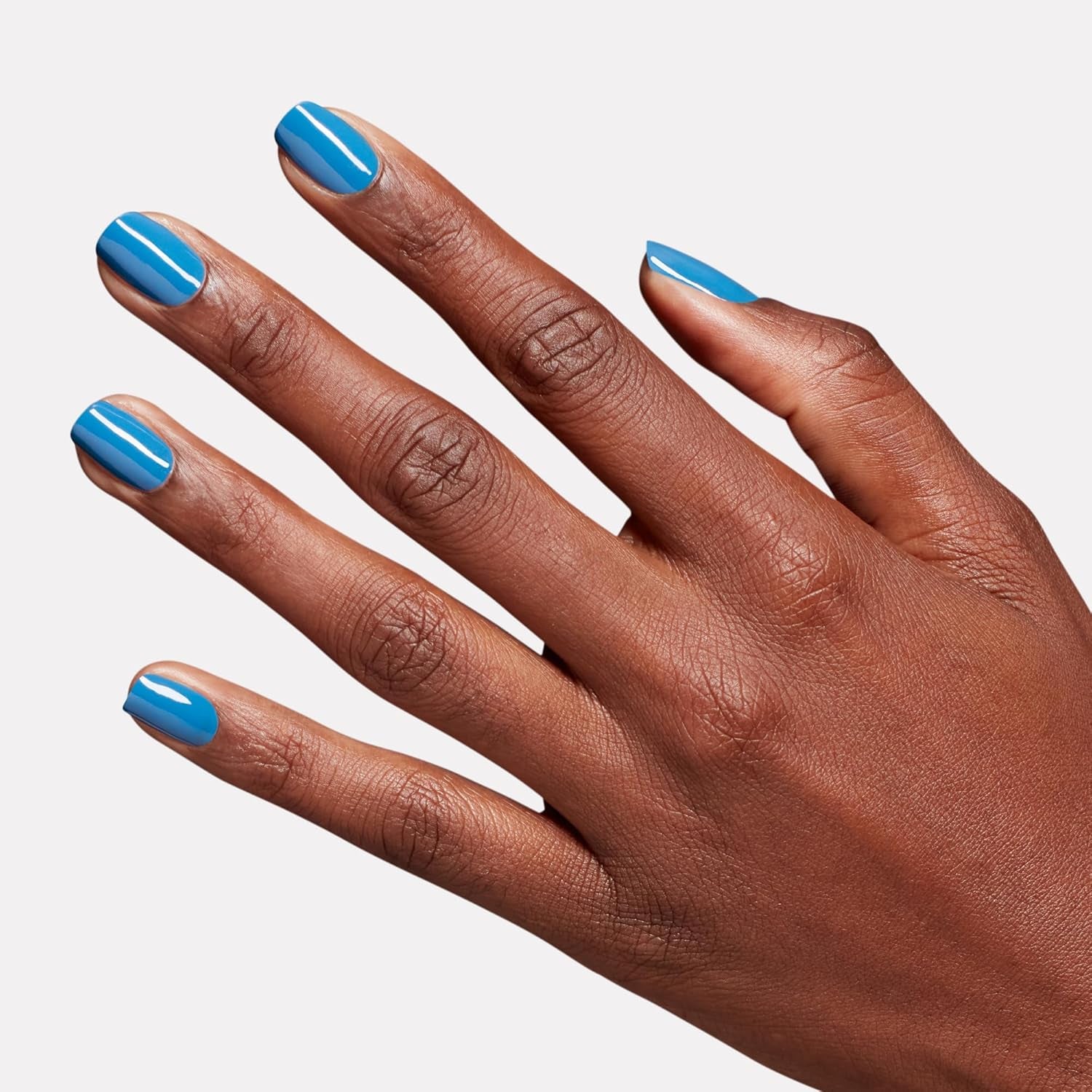 OPI Nature Strong Fresh as a Blue Daisy - Smalto per unghie blu - Lucentezza intensa e tenuta 7 giorni | Colore a lunga durata per le tue unghie | 15 ml