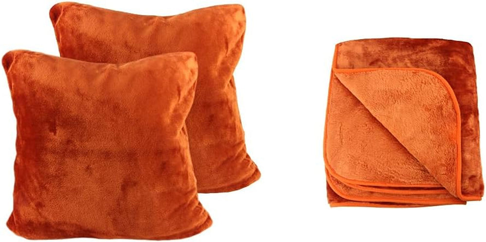 Amago - Comoda coperta effetto cashmere, 220 X 240 Cm - Antracite Letti e Trapunte Amago Terracotta Comoda coperta + federa 130 X 170 Cm