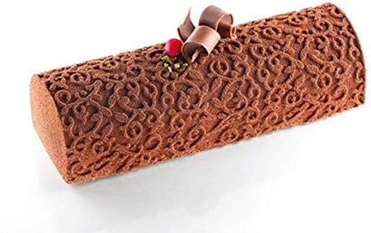 Silikomart Arabesque, Naty Shop Kitchen Tappetino per torte natalizie