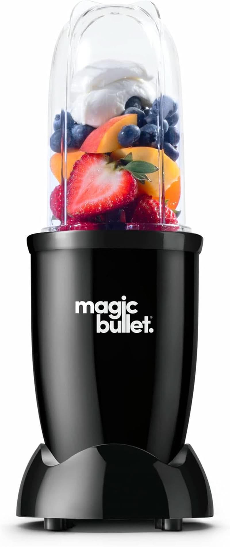 Magic Bullet, frullatore elettrico, pacchetto Kitchen Naty Shop Black Basic da 200 Watt