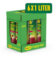 Rauch Happy Day Ciliegia | Da amarene selezionate | 6X 1 litro, Tetra Prisma Naty Shop