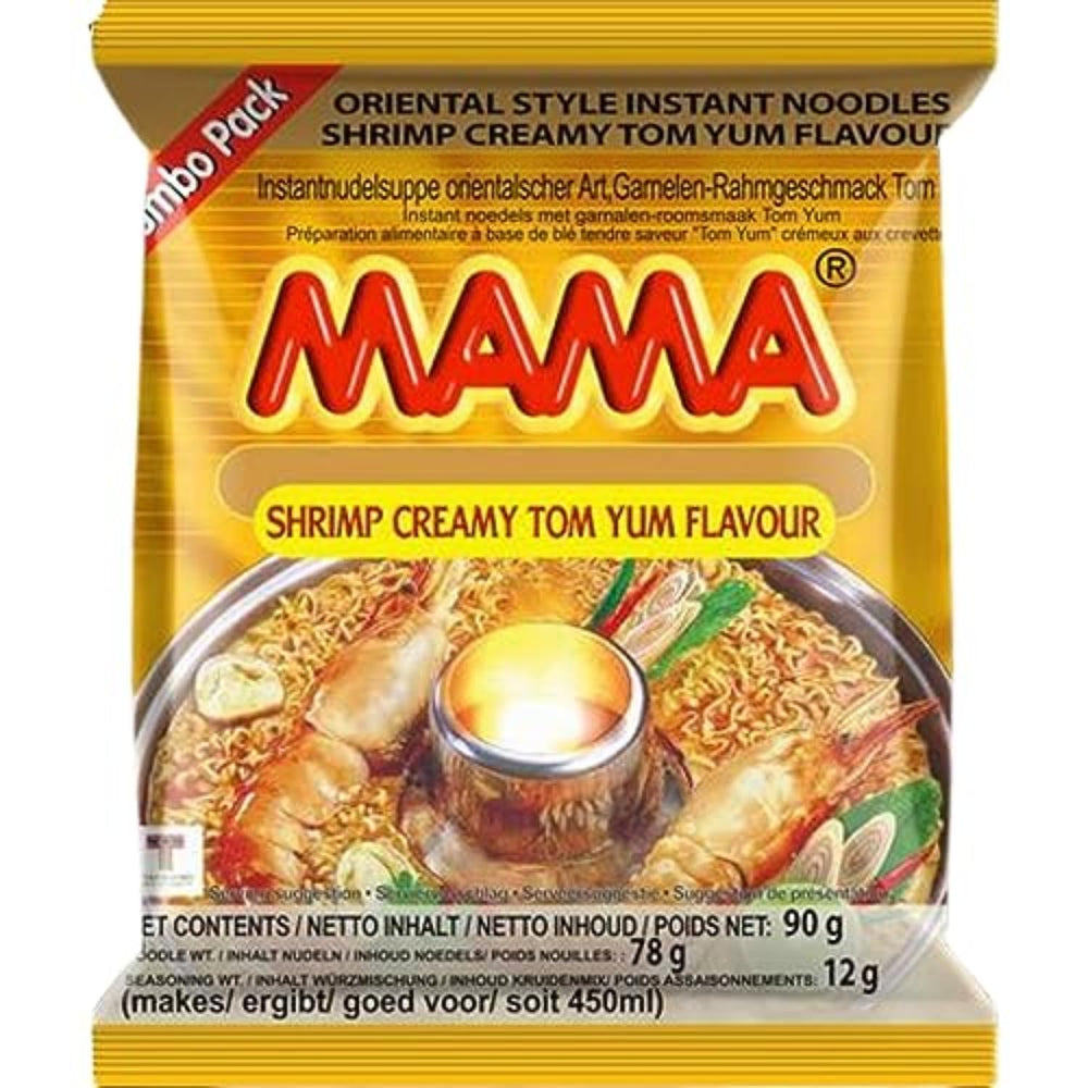 MAMA - Noodles Istantanei con Pollo - Confezione multipla (30 X 55 GR)