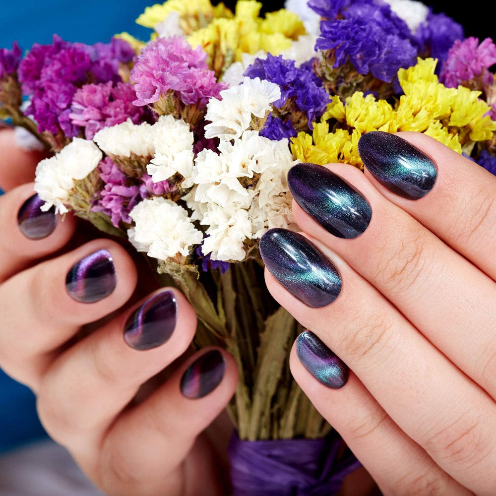 Nail Art Werkzeug Magnetstift, 10 Stück Nagel Magnet Stick Tool Set, Nagel Magnet Stift Und Starker Magnet Stock Punktierungsstifte Für DIY 3D Magnetisches Katzenauge UV Gel Polnisch Nagel Kunst