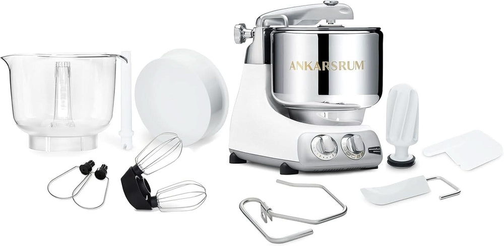 Ankarsrum - Assistente Macchina da cucina base originale Crema AKM6230MW Mineral White Madre e bambino Naty Shop