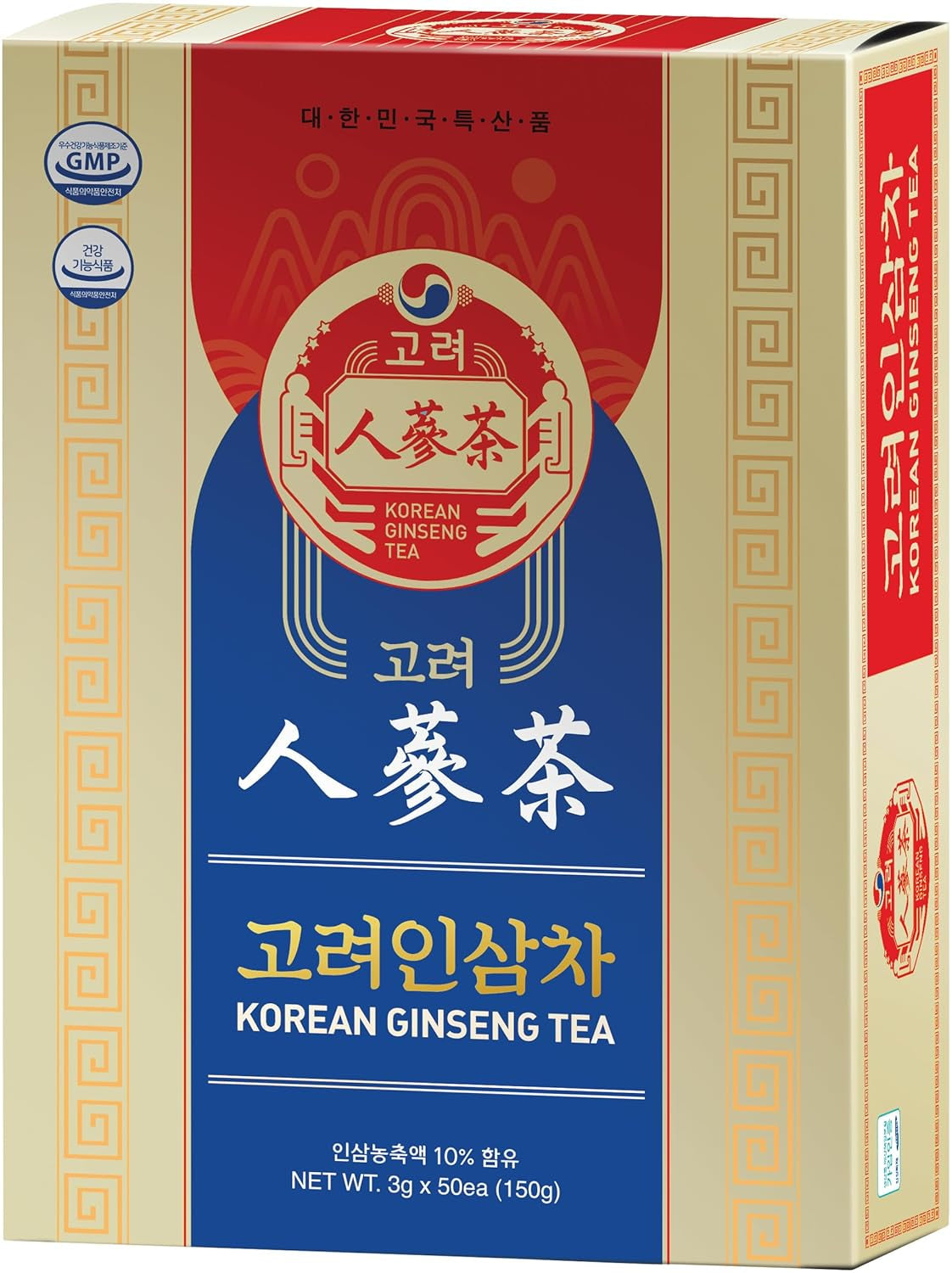KOREAN GINSENG Preparat pentru băuturi cu ginseng alb, granule 150 g