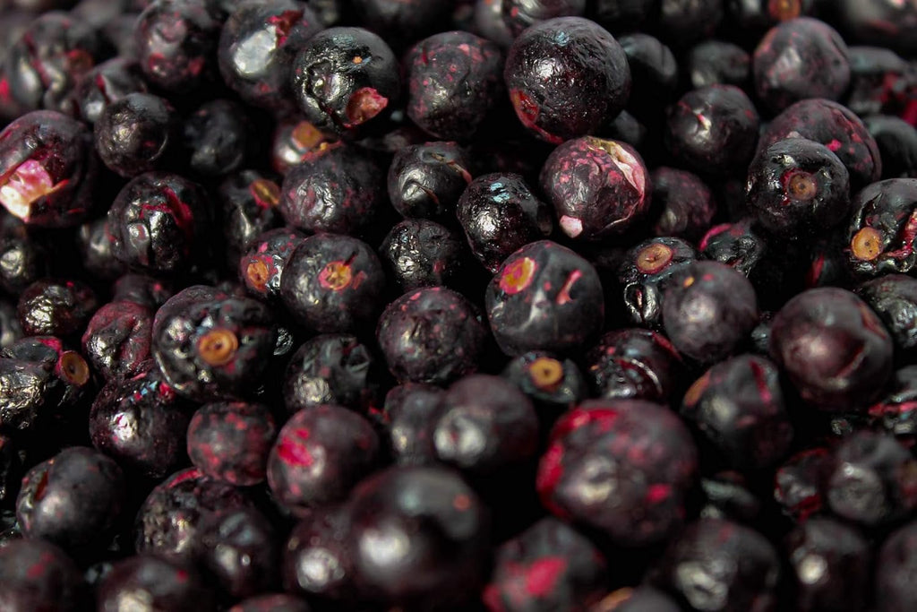 Coacăze negre liofilizate 250g - Fructe liofilizate - Fructe uscate liofilizate - Coacăze negre uscate pentru coacere, muesli, decorarea prăjiturilor, deserturi Produse deshidratate Naty Shop