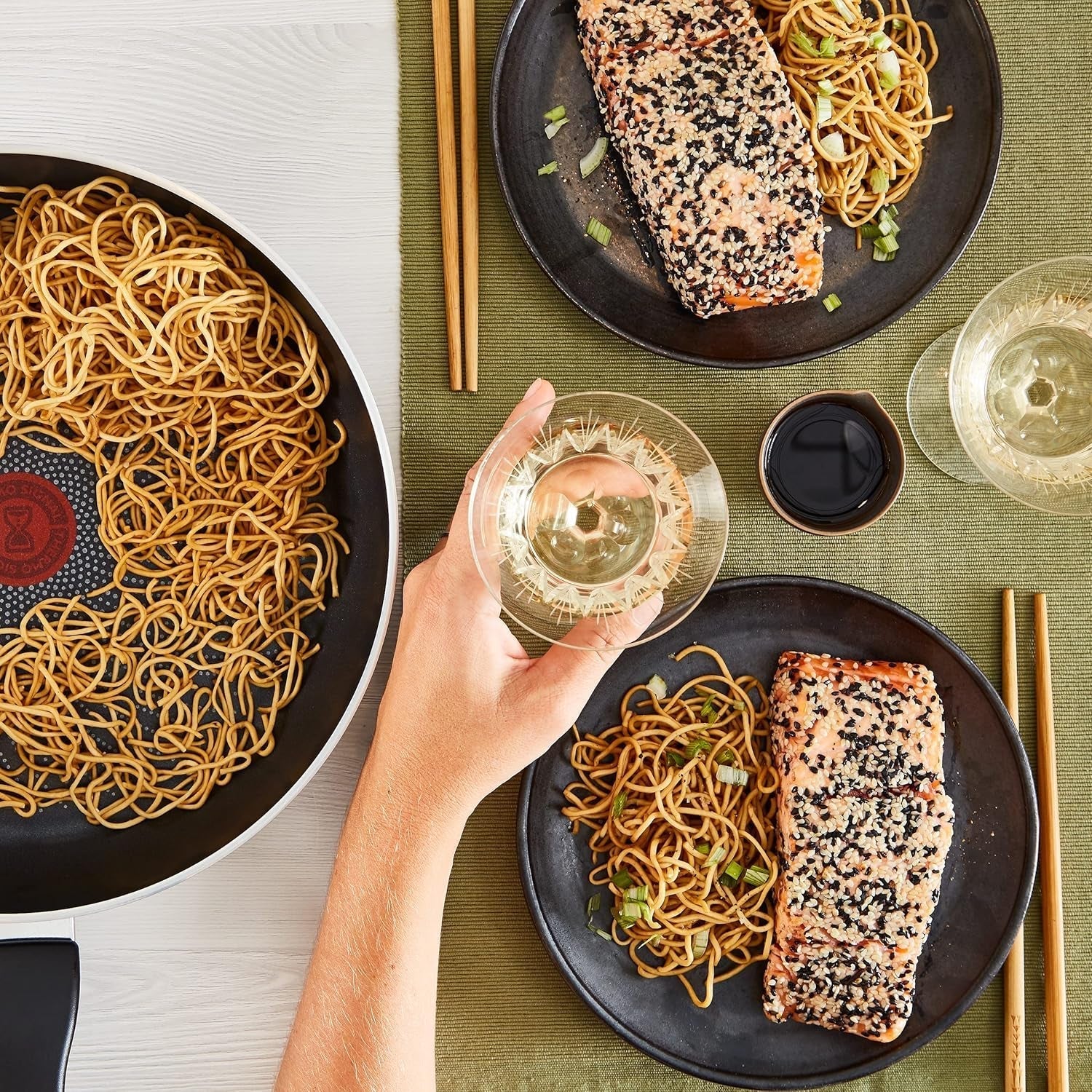 Tefal C27808 Generous Cook Pentola 32 cm, rivestimento antiaderente, fondo Thermo-Fusion, tutti i tipi di piano cottura a induzione Pentole e Padelle Naty Shop