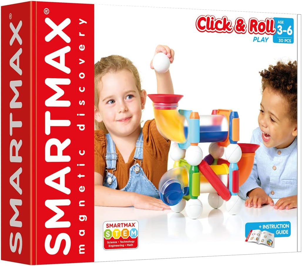 SMX404 Magnet-Konstruktionsbaukasten, da 3 anni a 99 anni, Mehrfarbig, Pequeño
