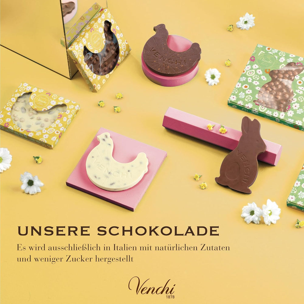 Venchi - Uovo di cioccolato, gusto pistacchio, con pistacchio intero, con sorpresa, senza glutine, 500g, collezione Pasqua, idea regalo