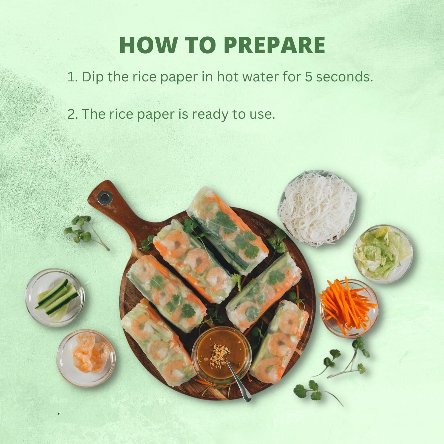 ALBERO DI BAMBÙ - Carta di riso 31 cm. (Involtini estivi) - 1 x 340 gr