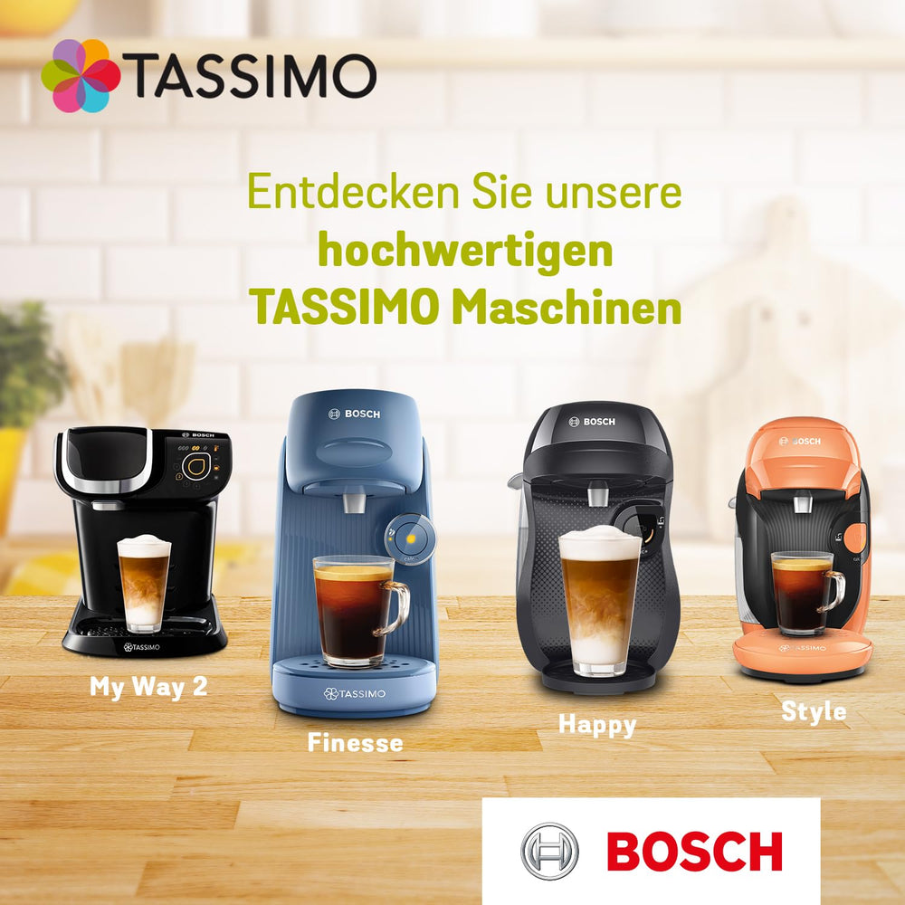 Tassimo Kapseln Jacobs Typ Latte Macchiato Classico, 5 x 8 Pads, 40 Kaffeekapseln