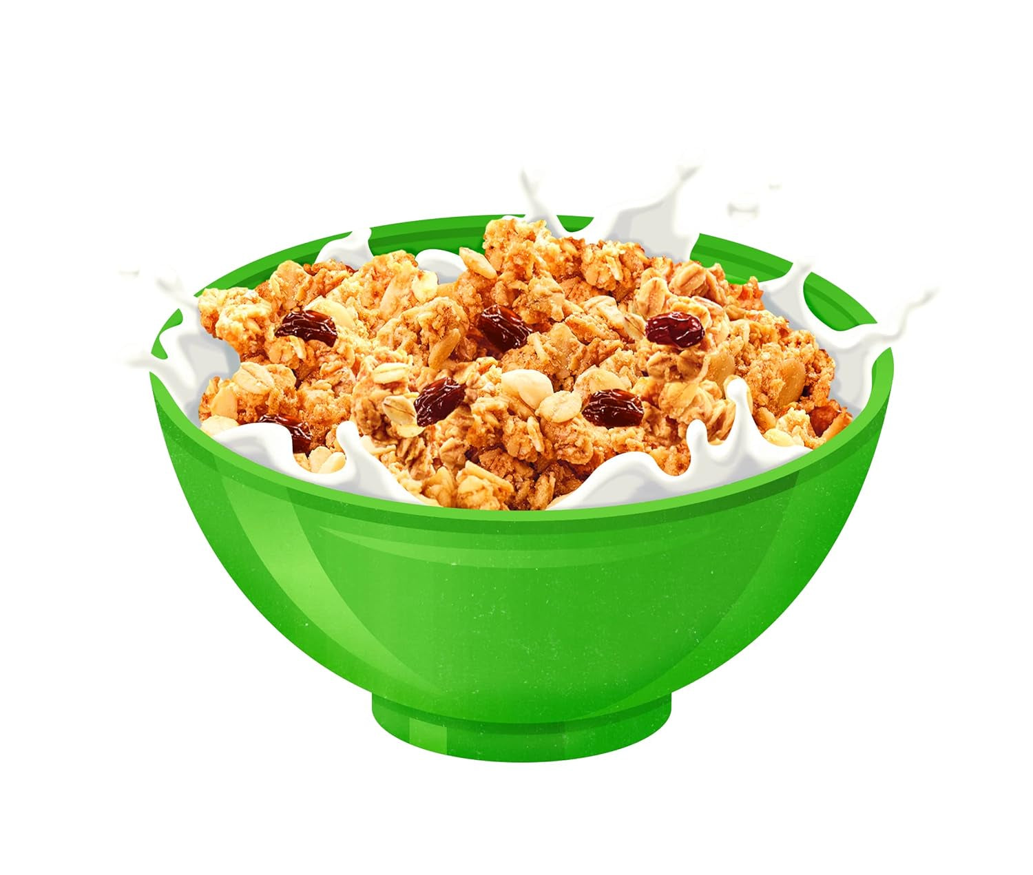 Dr. Oetker Vitalis Classic Crispy Muesli: confezione grande di muesli croccanti per la colazione con uvetta, 1 confezione, 1,5 kg