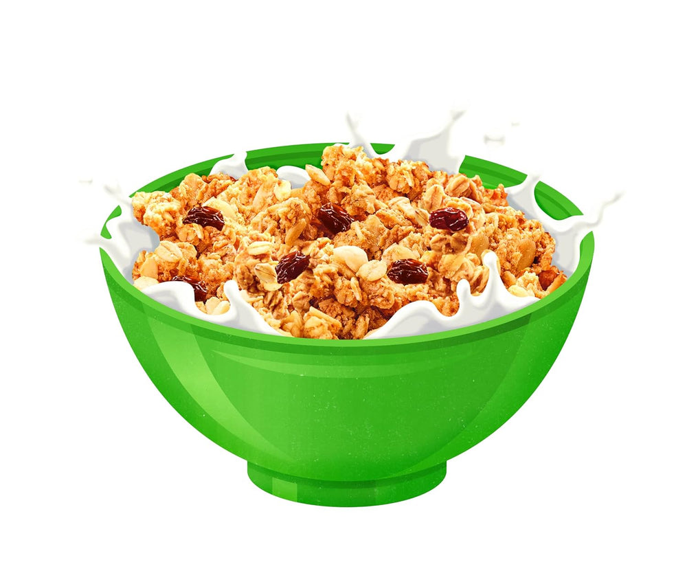 Dr. Oetker Vitalis Classic Crispy Muesli: confezione grande di muesli croccanti per la colazione con uvetta, 1 confezione, 1,5 kg