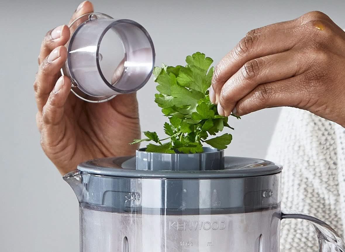 Kenwood BLP41.C0WH Miscelatore, Kunststoff, Grau, Weiß Kitchen Naty Shop