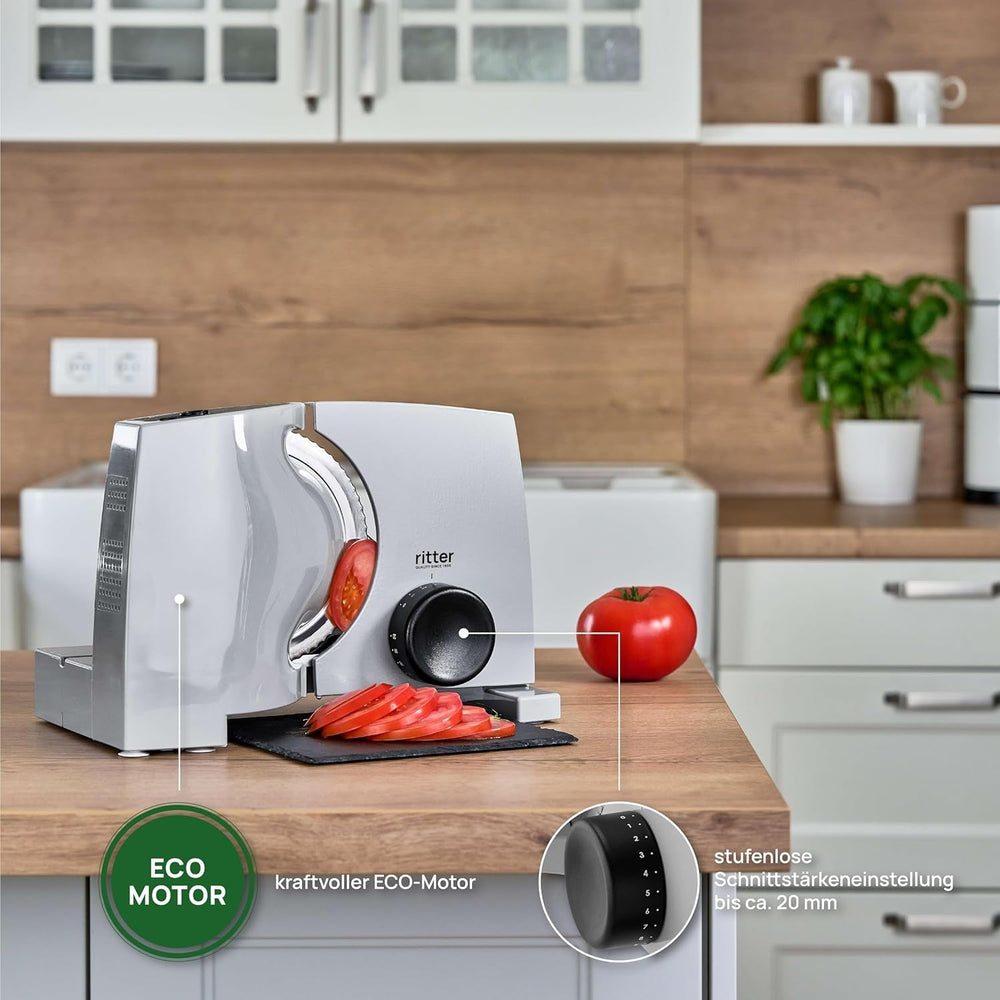 Ritter Nova 1 Duo plus Affettatrice elettrica multifunzione Rasnite e Affettatrici Naty Shop