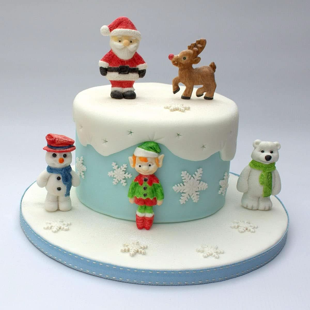 Katy Sue, stampo in silicone, pupazzo di neve cucina Naty Shop