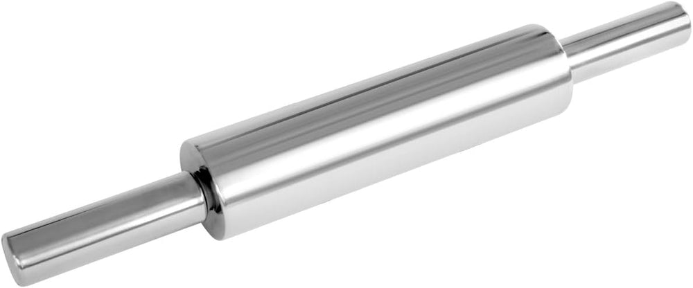 FMprofessional Teigroller aus high-quality Edelstahl, Nudelholz als Backzubehör, Backrolle zum Teigrollen, versatile Teigwalze - stabile e durevole (Misure: Ø 6 x 47,5 cm), Quantità: 1 Stück