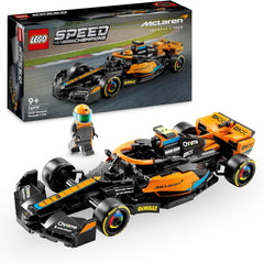 LEGO Speed Champions Mclaren Auto da corsa di Formula 1 2023 Giocattolo per bambini di età superiore a 9 anni Ragazzi e ragazze che amano giocare Modello di veicolo costruibile in modo indipendente Decorazione per la cameretta dei bambini 76919 Set da costruzione Besuche den LEGO-Store Single