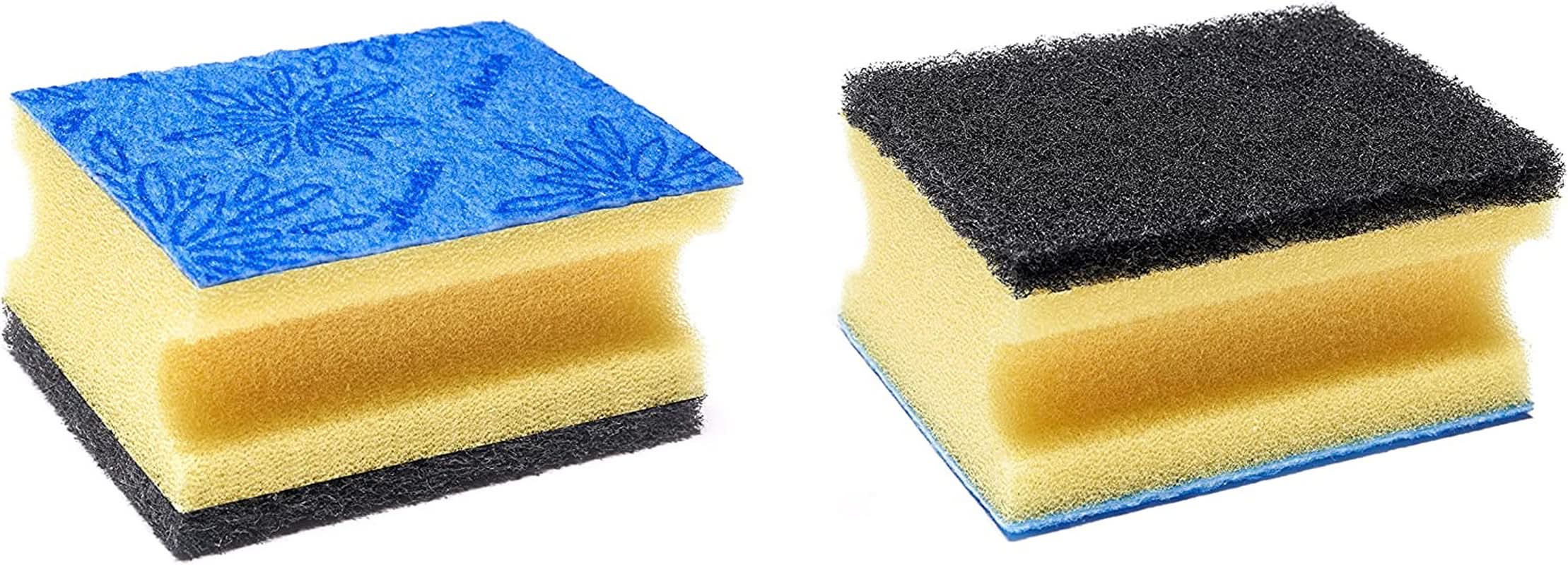 Vileda Glitzi, spugna per piatti per la cucina, con effetto antibatterico, altamente assorbente, confezione da 18 Detersivi Cucina Naty Shop