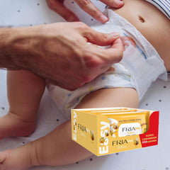 Salviette umidificate Easy Baby con Aloe Vera ed Estratto di Miele Idratante per la Pelle, Dermatologicamente Testate, Confezione da 330 Salviette