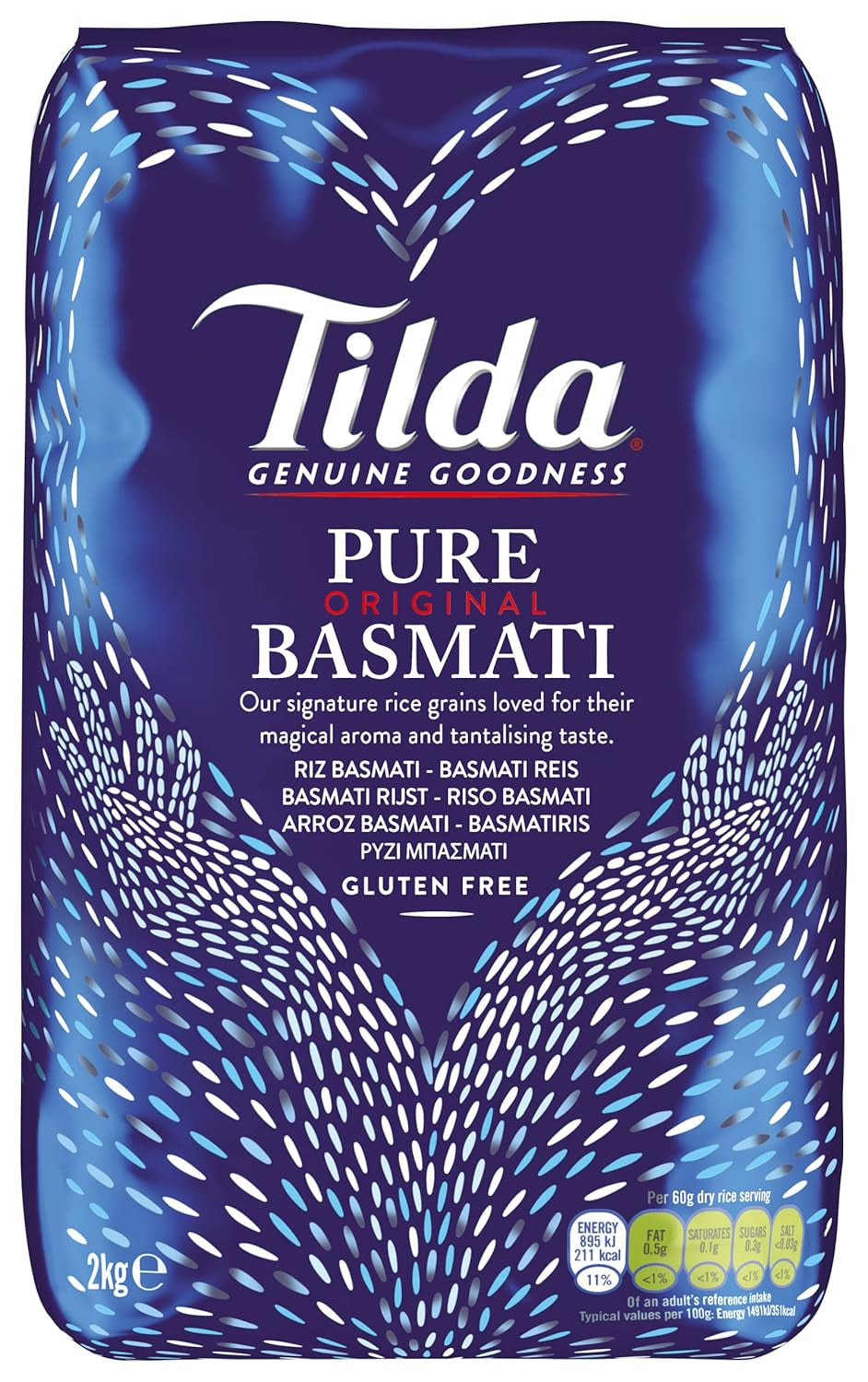 TILDA - Riso Basmati - (1 X 2 KG)