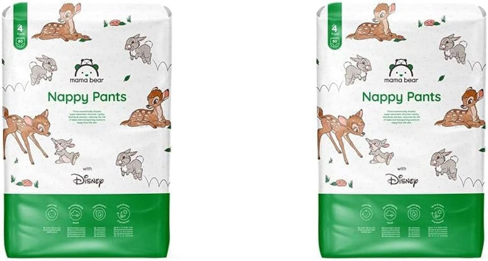 Pannolini Mama Bear Disney, taglia 5 (12-17 kg), bianco, 70 pezzi Mamma e Bebè Naty Shop 4 (9-15 Kg) ) (Set da 2 confezioni) Confezione mensile