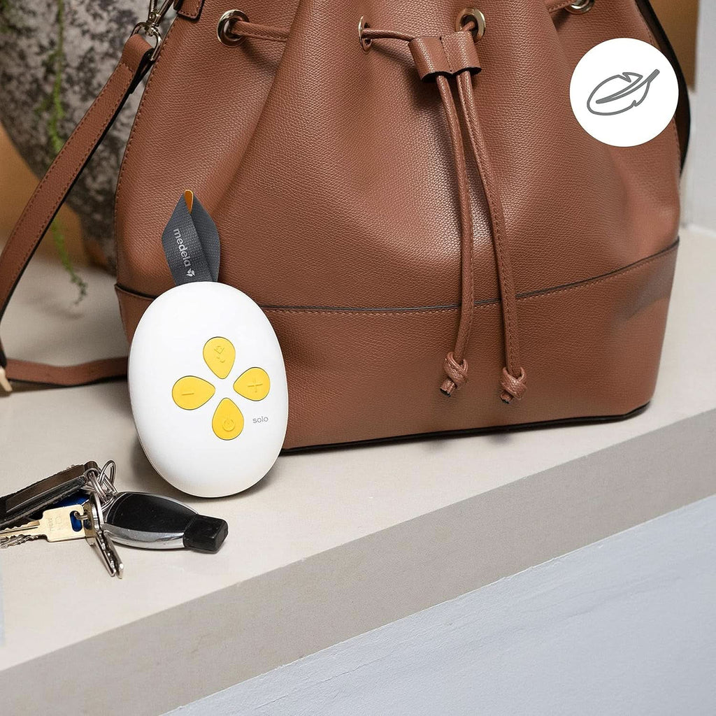 Pompa de sân electrică Medela Solo, cu pâlnie Personalfit Flex și tehnologie de extracție în 2 faze Accesorii Hrana si Alaptare Bebe Naty Shop