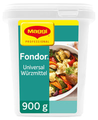 Maggi Professional Fondor Universal-Würzmittel o.k.A., vegan Würzmischung, 1er Pack (1 x 900g Gastro Box)