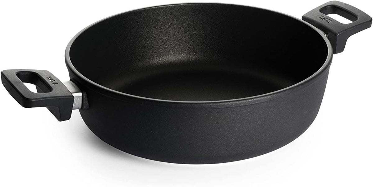 Woll Nowo Titanium Kasserolle - Induktiv -, Ø 32 Cm, 8 Cm Hoch, 5.5 Liter, Mit 2 Seitengriffen - Geeignet Für Alle Herdarten Stampi e vassoi per la cottura Naty Shop 4 Liter