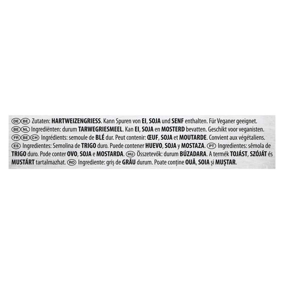 Lasagna Grandi Knorr 1/2 formato Gastronorm - sfoglia ondulata per pasta - confezione grande, 5000 g