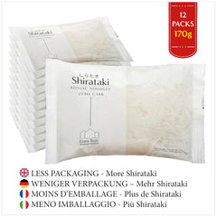 - Tagliatelle Shirataki Konjac 12x270g | Vegano | Senza glutine