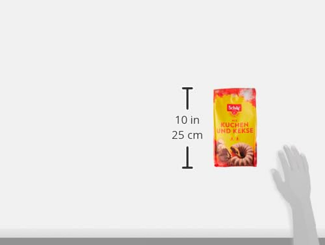 Mix C - Kuchen & Kekse Backmischung Glutenfrei 1Kg, 10Er Pack Mix per panificazione e cottura Naty Shop