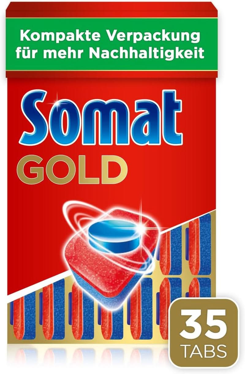 Somat Gold pastiglie per lavastoviglie (105 pastiglie) Naty Shop Detersivi Cucina