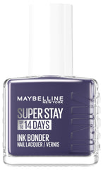 Maybelline New York Super Stay Ink Bonder 946 High Tide - smalto a lunga tenuta per unghie forti e colore intenso, 12,3 ml