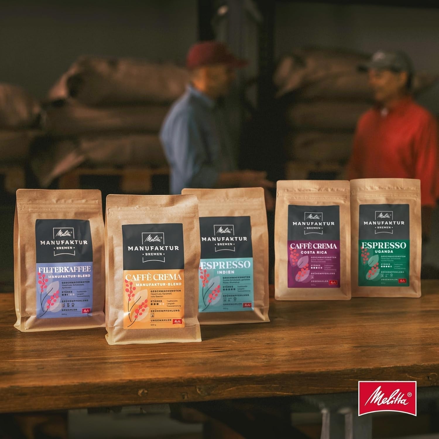 Cafea specială Melitta Manufaktur-Kaffee Caffè Crema, cafea de fermă de origine unică din Costa Rica, prăjită în Germania Cafea Naty Shop