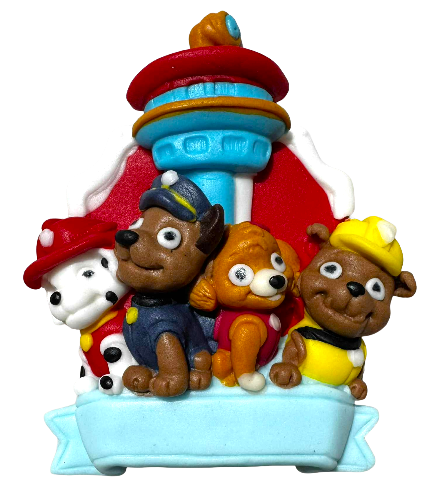 Decoratiune comestibila, Patrula Catelusilor Decoratiuni din Pasta de Zahar Nati Shop