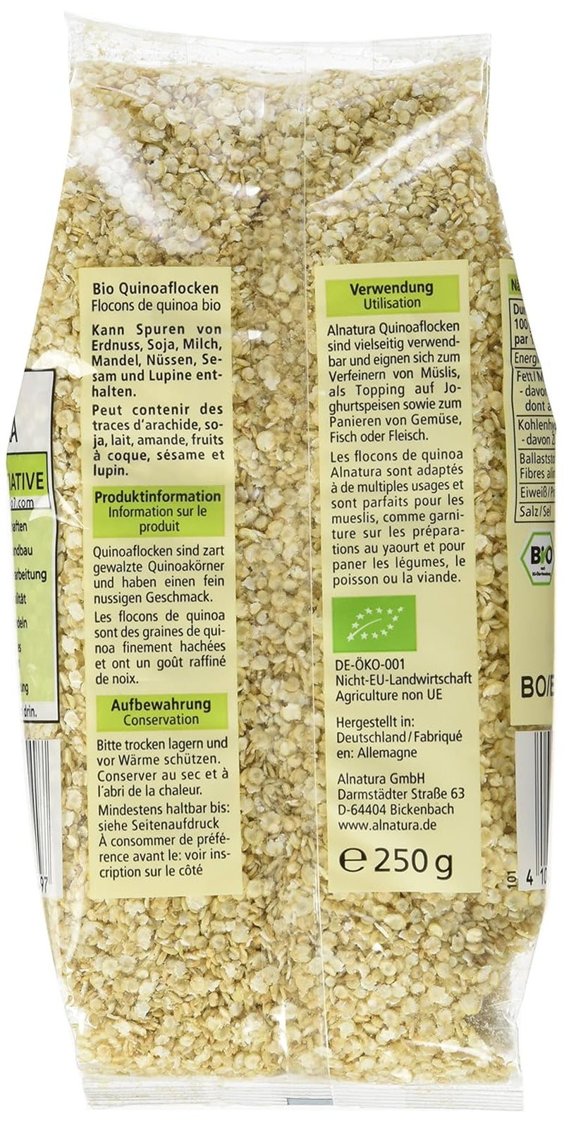 Fiocchi di quinoa, confezione da 7 (7 x 250 g)