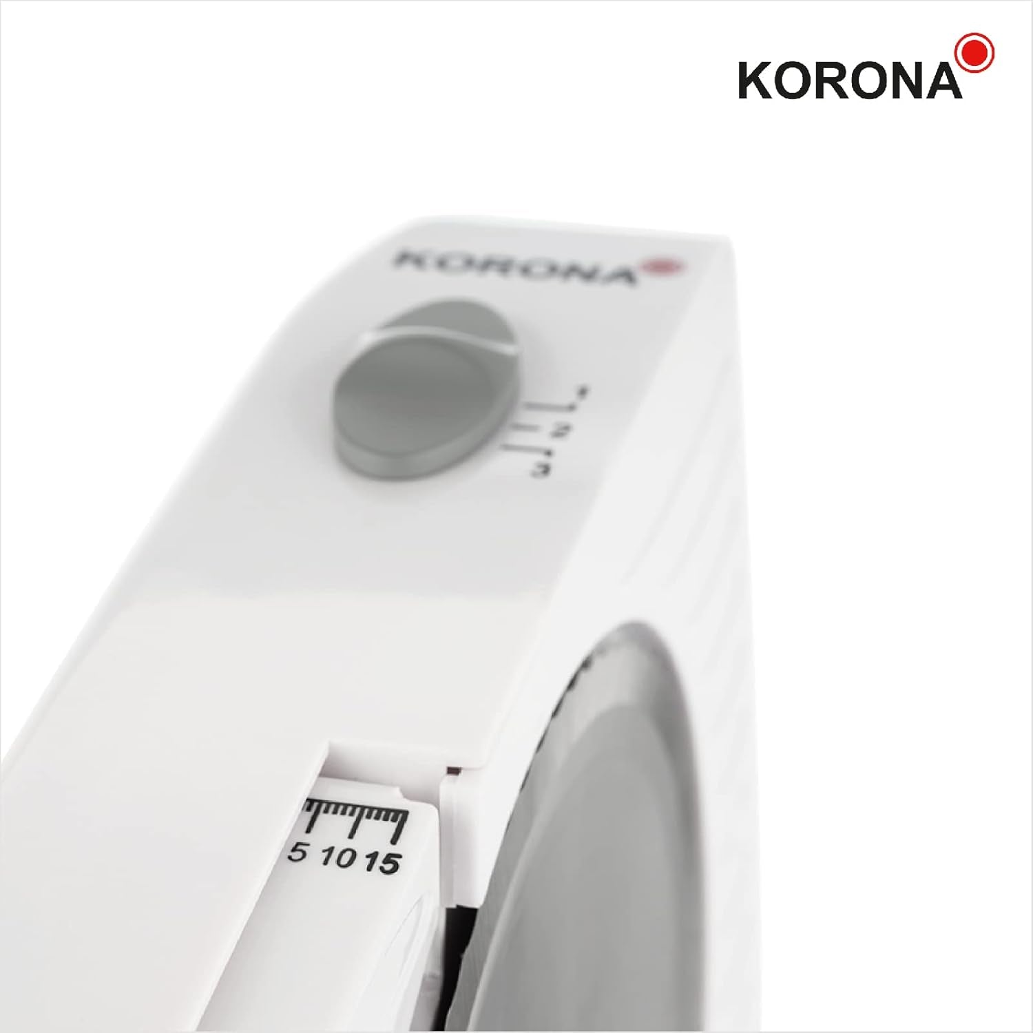 Korona 25500 Affettatrice multifunzione, larghezza di taglio regolabile, lama in acciaio inox Grattugie e Affettatrici Naty Shop