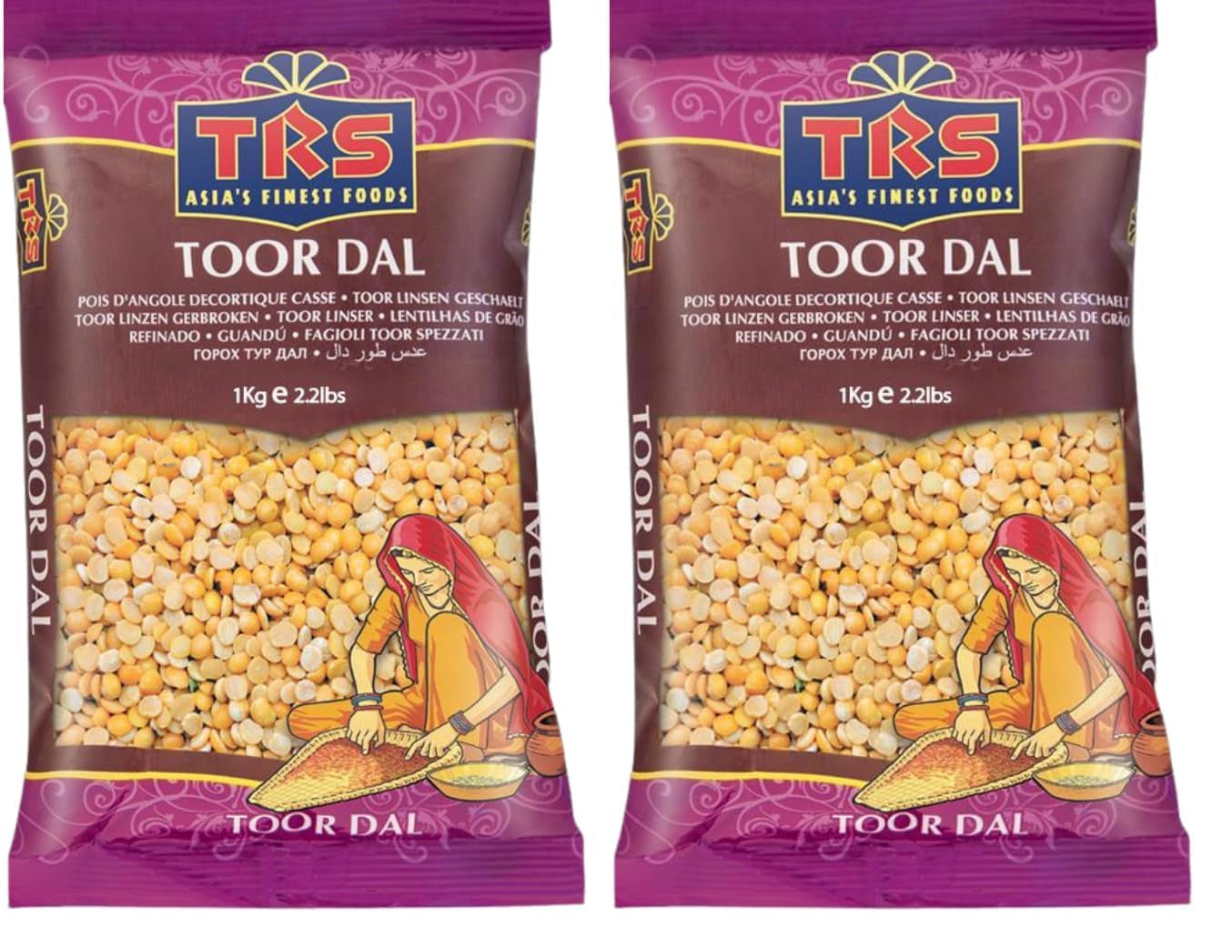 TRS - Toor Dall (Naturale) - (1 X 1 KG)