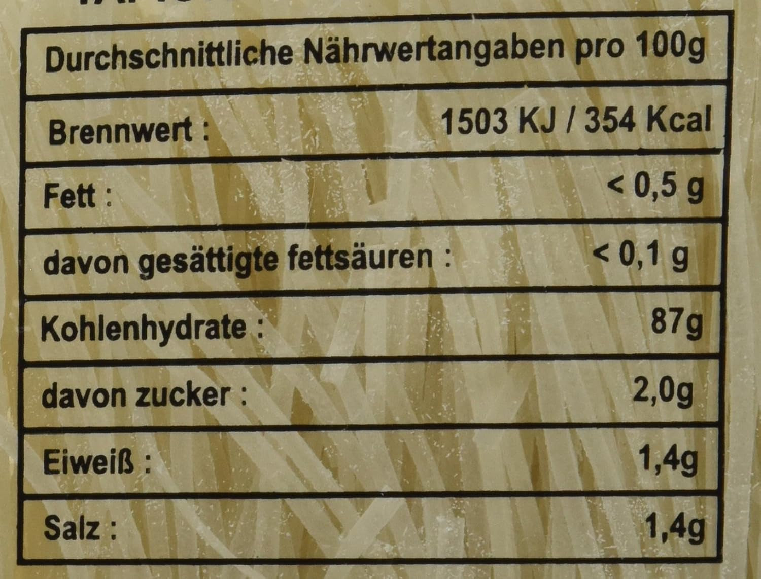 Spaghetti di riso con tapioca 2,5 mm (Huû tieáu nam vang) (1 x 400 g)