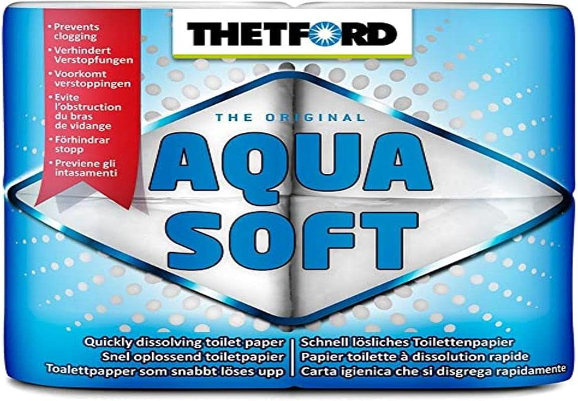 Hârtie igienică Aqua Soft 4 role