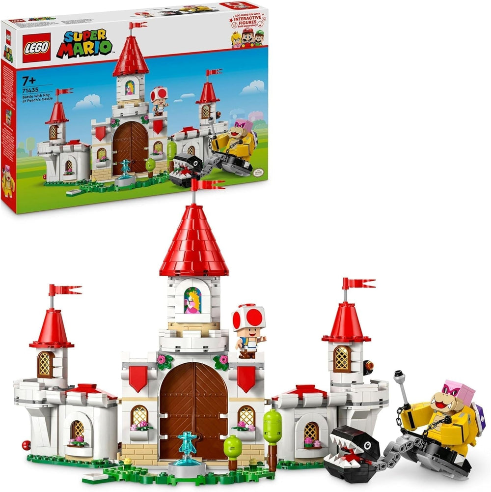 LEGO Super Mario Roy's Battle at the Mushroom Palace Adventure Set con personaggi Nintendo Regalo per ragazze, ragazzi e giocatori 7 anni 71435 Set da costruzione Besuche den LEGO-Store Titolo predefinito