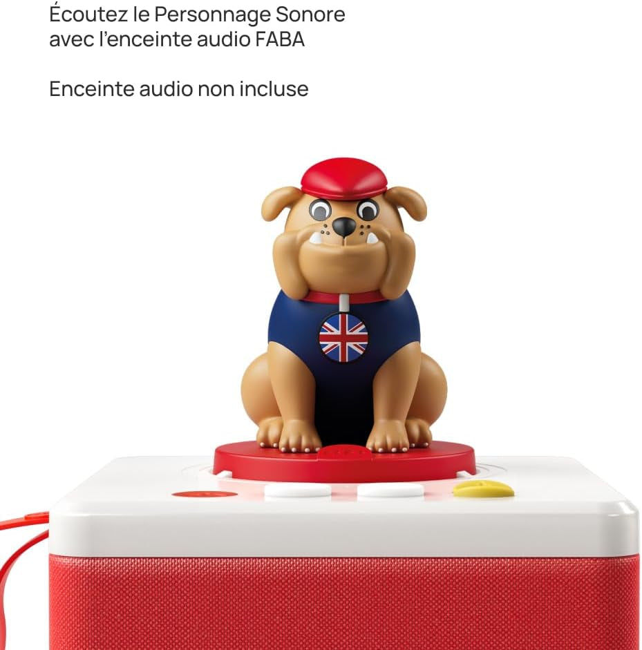 Personaj cu sunet - It's gone, Happy English - muzică, cântece și sunete - jucărie, conținut educațional, versiune franceză, copii pentru toate vârstele Jucarii Bebe Naty Shop