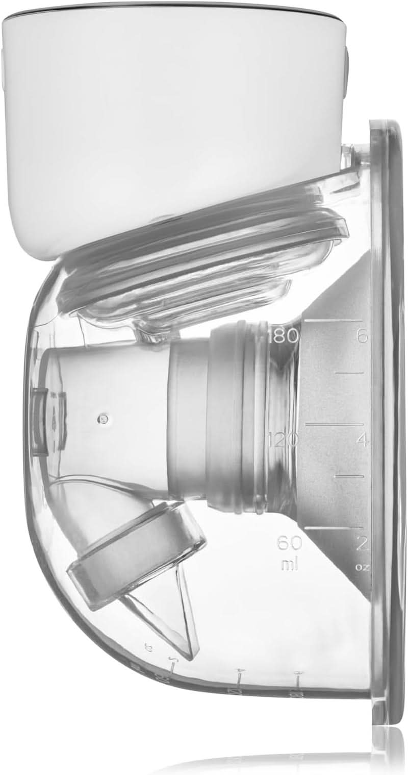 Tiralatte elettrico semplice LIONELO Fidi Free 180 ml, tiralatte portatile a 2 fasi, risparmio energetico 9 livelli, 3 misure di imbuti in silicone Timer Accessori Alimentazione e Allattamento Bebe Naty Shop