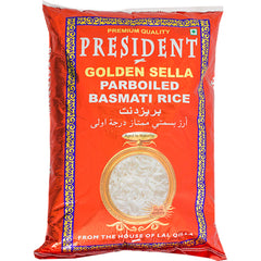 PRESIDENT - Riso Basmati Golden Sella, conf. da 20 (1 x 20 kg)